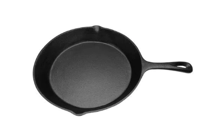 Sarten De Hierro Fundido Pre-Sazonado 10Pg/25Cm