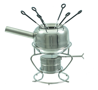 Quemador Para Fondue Acero Inoxidable 9.5 x 7 cm