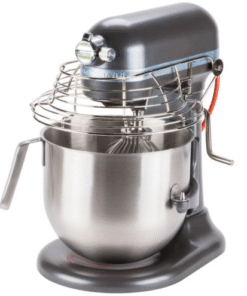 BATIDORA KITCHENAID MODELO USO RUDO COMERCIAL 8qt, Altura 41,9cm, Ancho 33,8cm, Profundidad 17,3 cm,16 tazas, 1.3 hp, 10 velocidades, 500 W, 60 Hz, 120V, con batidor el?ptico de acero inoxidable de 11 alambres