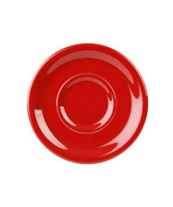 Melamina Rojo Plato Para Taza 5.5 Pg