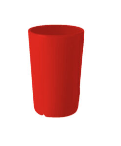 Melamina Rojo Vaso 3.5 Pg