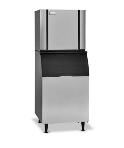 Maquina Fabricadora de Hielo Ice-O-Matic de Capacidad de 406 KG por Dia y Deposito de Almacenaje de 159 KG 22 Pulgadas de Frente