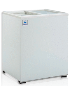 Congelador Criotec CCH-05 Horizontal Puertas De Cristal Plano 4.7 Pies, 74 x 60 x 93 cm