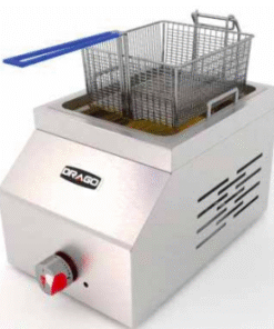 Freidora FG-5 a gas de 5 litros Para Gas LP Frente 29 x Fondo 45 x Alto 27.5