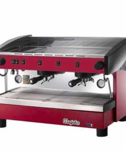 Maquina De Cafe MS100 Semiautomatica De Erogacion Continua Dos Grupos Largo 79.5 x Ancho 53.5 x Alto 50